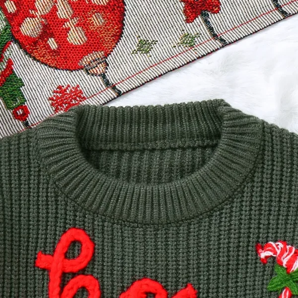Embroidered Long Sleeve Pullover for Infants - Image 4