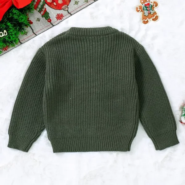 Embroidered Long Sleeve Pullover for Infants - Image 3