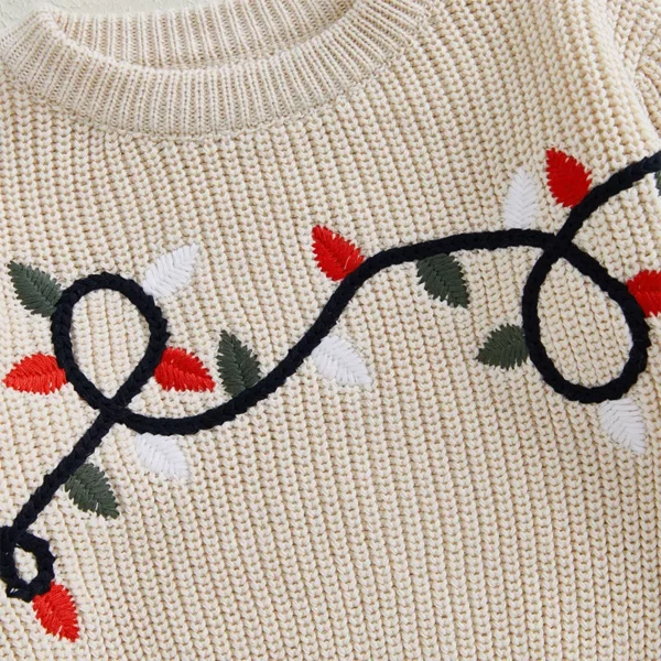 Christmas Knit Sweater for Toddler Girls & Boys - Image 6