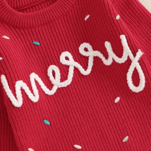Adorable Winter Christmas Toddler Sweaters - Image 5