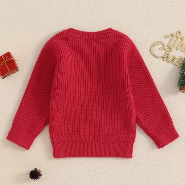 Adorable Winter Christmas Toddler Sweaters - Image 3