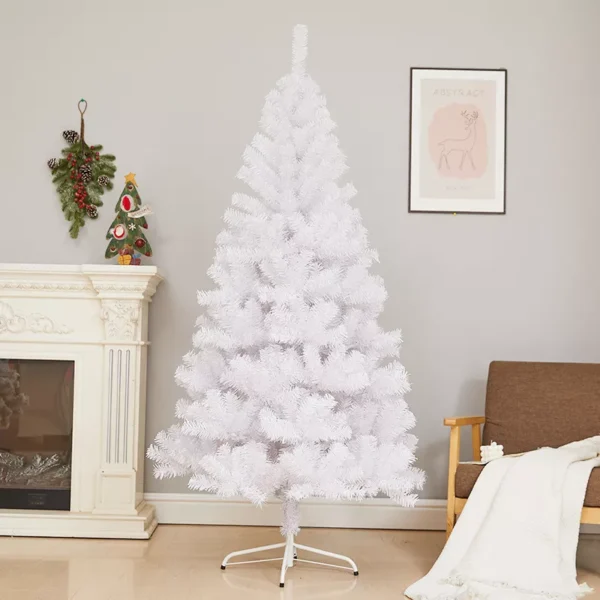 Elegant White Christmas Tree - Image 3