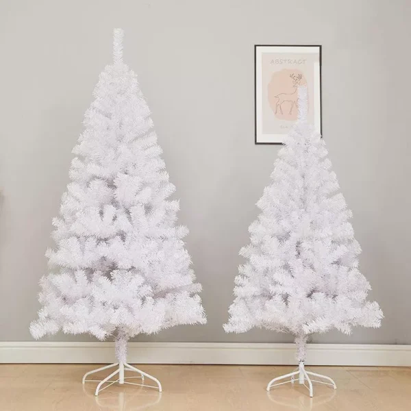 Elegant White Christmas Tree