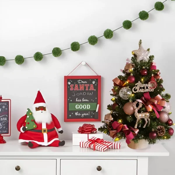Small Artificial Christmas Tree with Lights - Image 3
