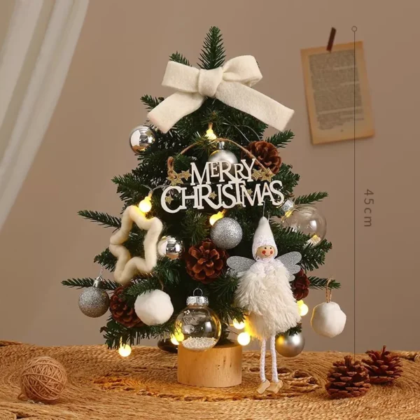 Small Artificial Christmas Tree with Lights - Image 6