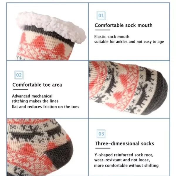 Winter Warm Penguin Fuzzy Socks for Women - Image 6