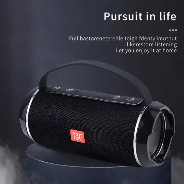 Portable Waterproof Bluetooth Speaker with 3D Stereo and TWS Subwoofer - Image 4