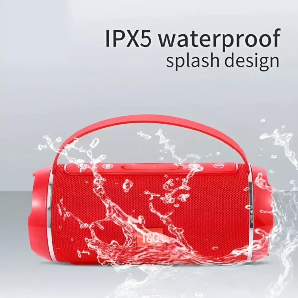 Portable Waterproof Bluetooth Speaker with 3D Stereo and TWS Subwoofer - Image 2