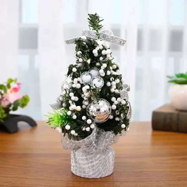 Artificial Small Christmas Tree Desktop Ornaments - Image 4