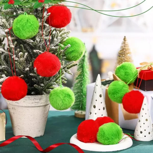 Plush Christmas Balls - Image 3