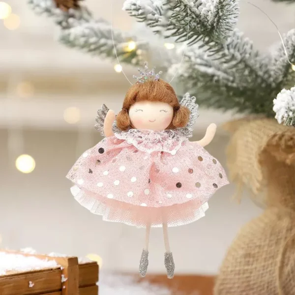 Lovely Angel Doll Christmas Tree Pendant - Image 4