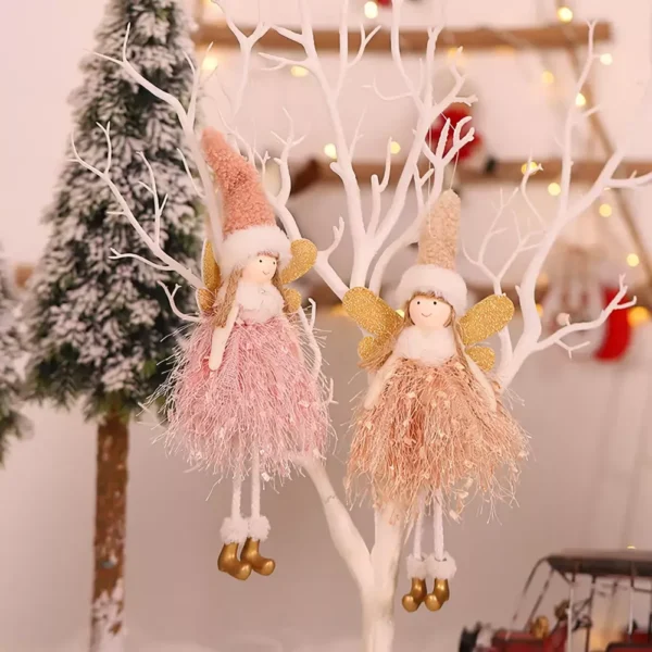 Lovely Angel Doll Christmas Tree Pendant - Image 3