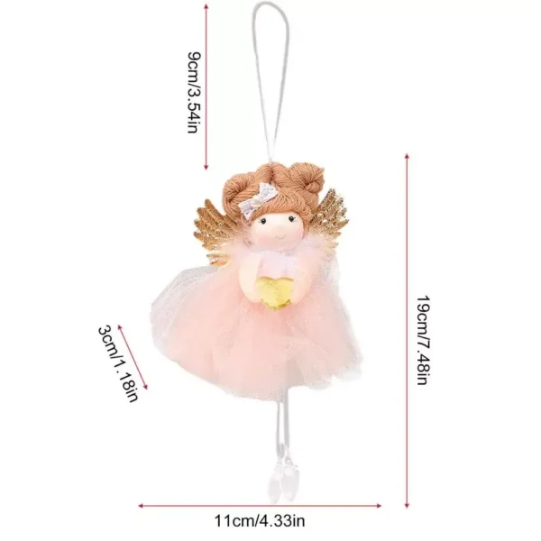 Christmas Angel Doll Ornament - Image 6