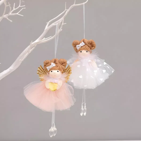 Christmas Angel Doll Ornament - Image 2