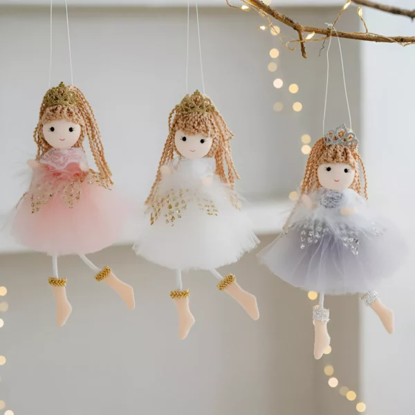 Christmas Angel Girl Ornaments - Image 2