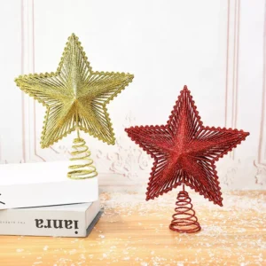 Christmas Tree Top Star Decoration