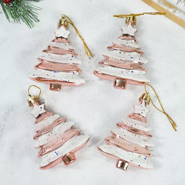 4pcs Christmas Tree Hanging Ornaments - Image 5
