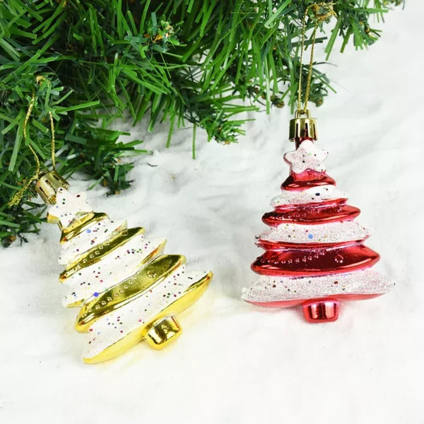 4pcs Christmas Tree Hanging Ornaments - Image 4