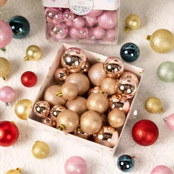 44-Piece Christmas Tree Ornaments Set - Image 2