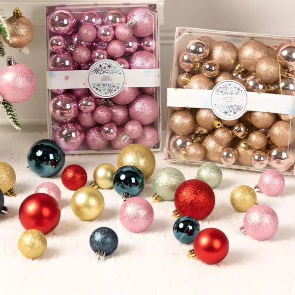 44-Piece Christmas Tree Ornaments Set - Image 3
