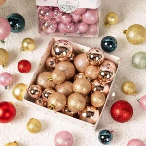 44-Piece Christmas Tree Ornaments Set