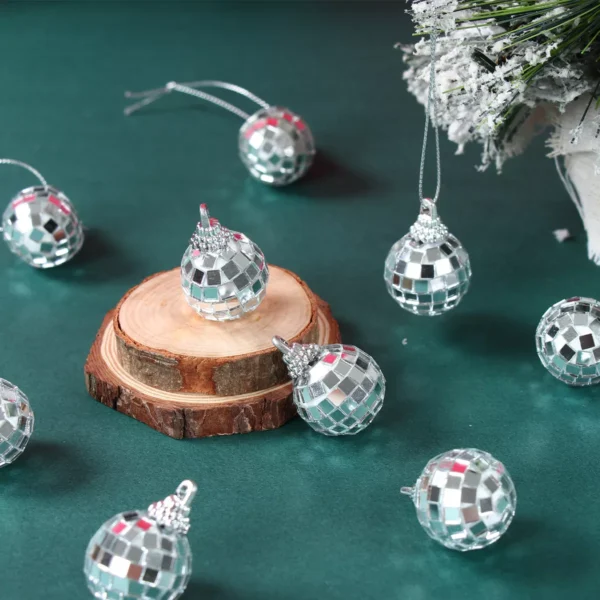 Christmas Disco Ball Ornament - Image 3