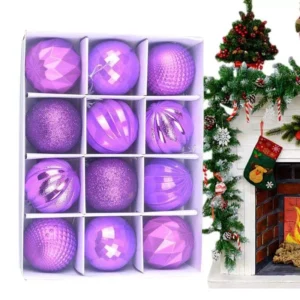 Shatterproof Christmas Ball Ornaments Set