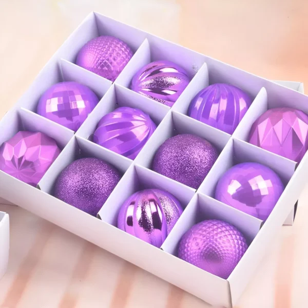 Shatterproof Christmas Ball Ornaments Set - Image 3