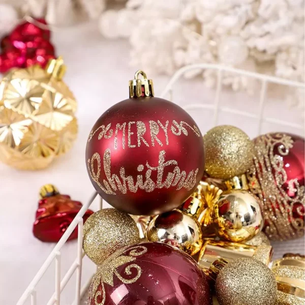 Christmas Ball Ornaments Set - Image 2