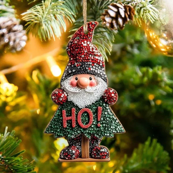Christmas Acrylic Pendant Decorations - Image 3