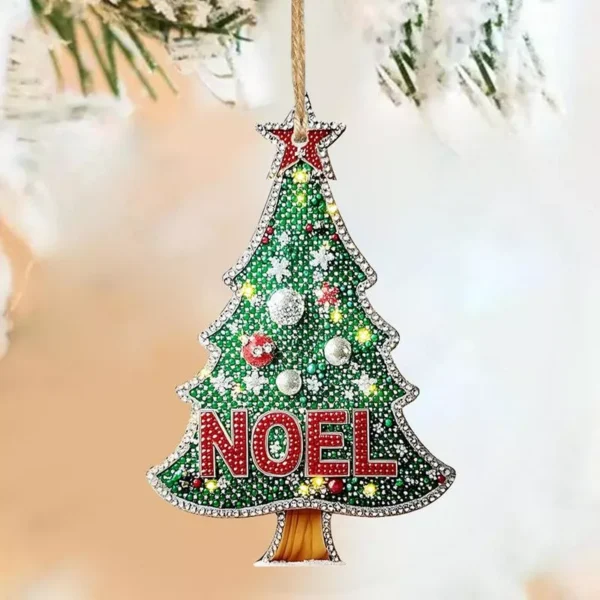 Christmas Acrylic Pendant Decorations - Image 4