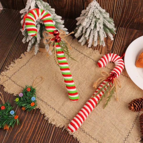 Christmas Candy Cane Ornaments - Image 2