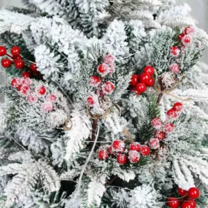 Christmas Red Berry Artificial Flower