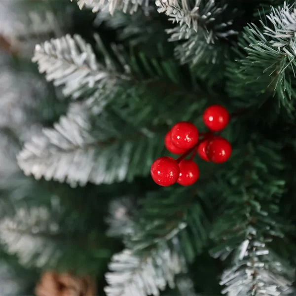Artificial Red Pine Fruit Christmas Tree - Image 4