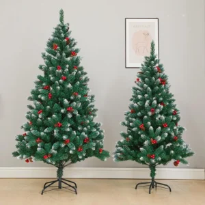 Artificial Red Pine Fruit Christmas Tree