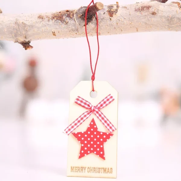 Wooden Christmas Tree Ornaments - Image 7
