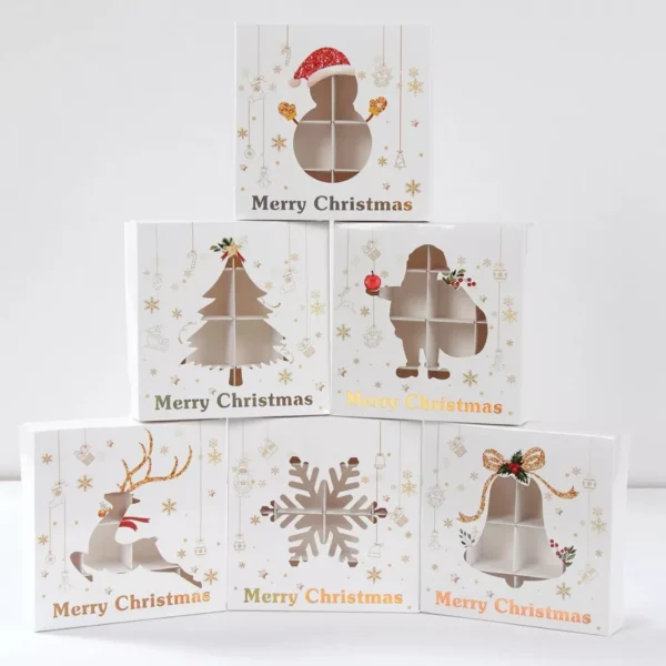 Christmas Cookie Box and Tree Ornament Decoration - Image 2