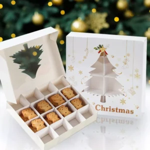 Christmas Cookie Box and Tree Ornament Decoration