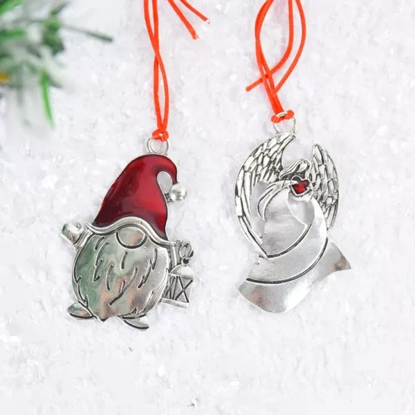 Iron Gnome Snowflake Christmas Tree Ornament - Image 6