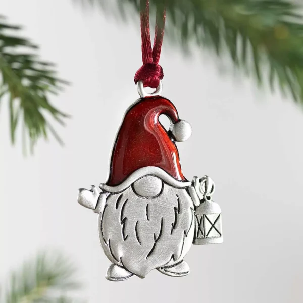Iron Gnome Snowflake Christmas Tree Ornament - Image 4