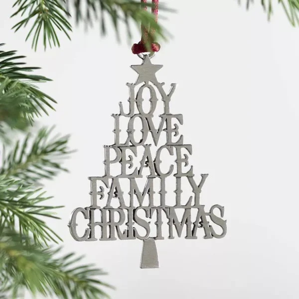 Iron Gnome Snowflake Christmas Tree Ornament - Image 3