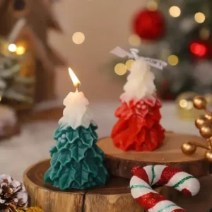 Mini Christmas Tree Scented Soy Wax Candle