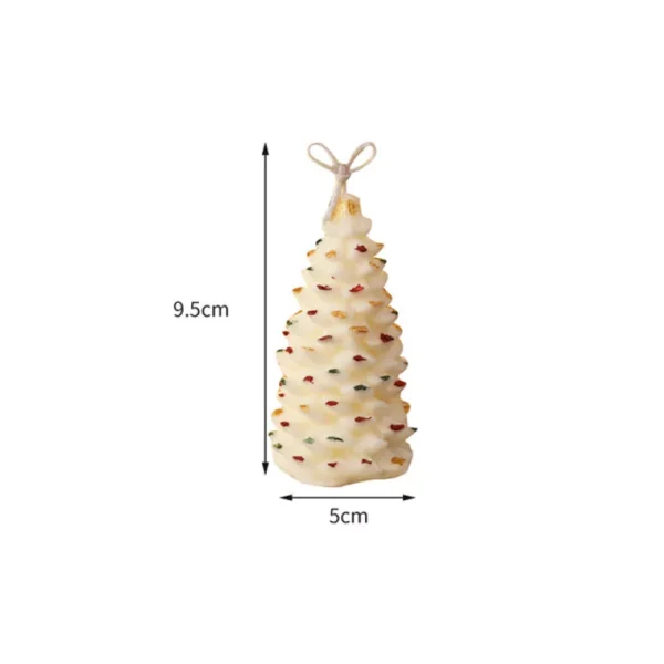 White Christmas Tree Scented Candle - Image 6