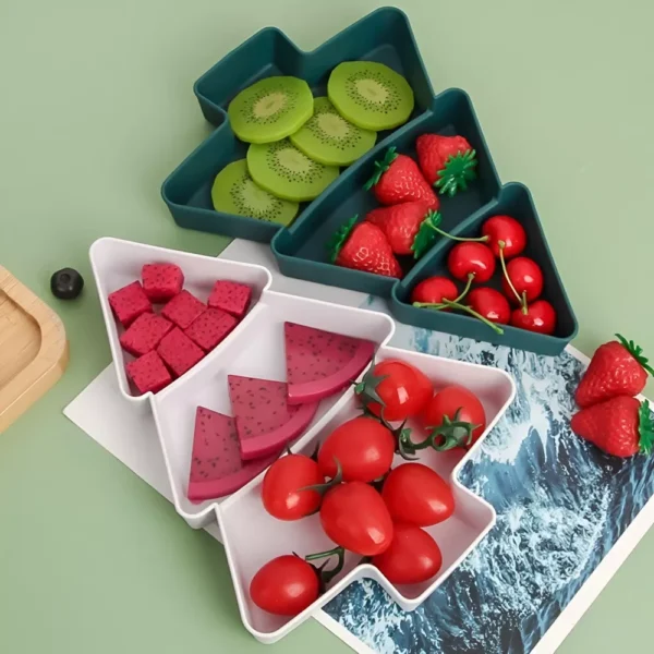 Christmas Tree Fruit Plate - Image 5