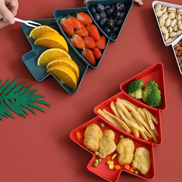 Christmas Tree Fruit Plate - Image 6