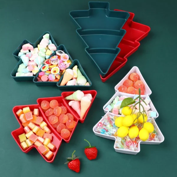 Christmas Tree Fruit Plate - Image 3