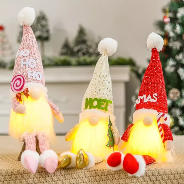 Faceless Gnome Christmas Doll - Image 3