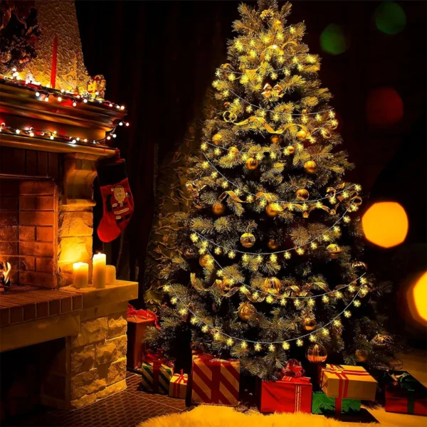 Christmas Snowflake String Lights - Image 5