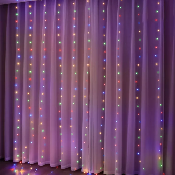 LED Christmas Curtain Lights - Image 5