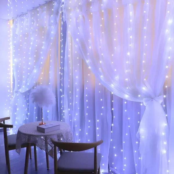 LED Christmas Curtain Lights - Image 4